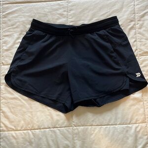 All in Motion Black Athletic Shorts Lightweight Moisture-Wicking